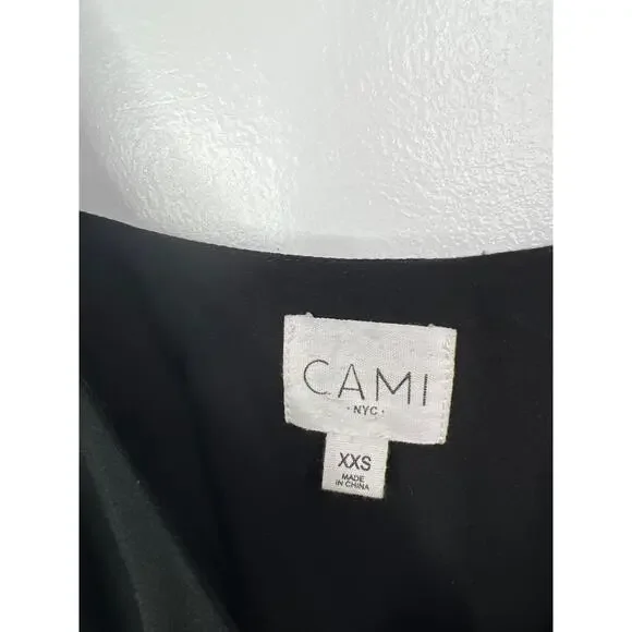 NEW Cami NYC Kika Silk Lace Smocked Waist Romper Women's Black Size: XXS
